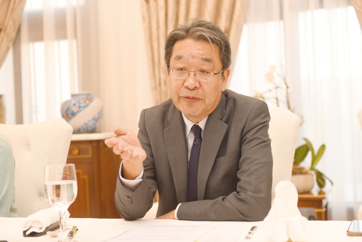 Ambassador of Japan to Qatar, H E Satoshi Maeda