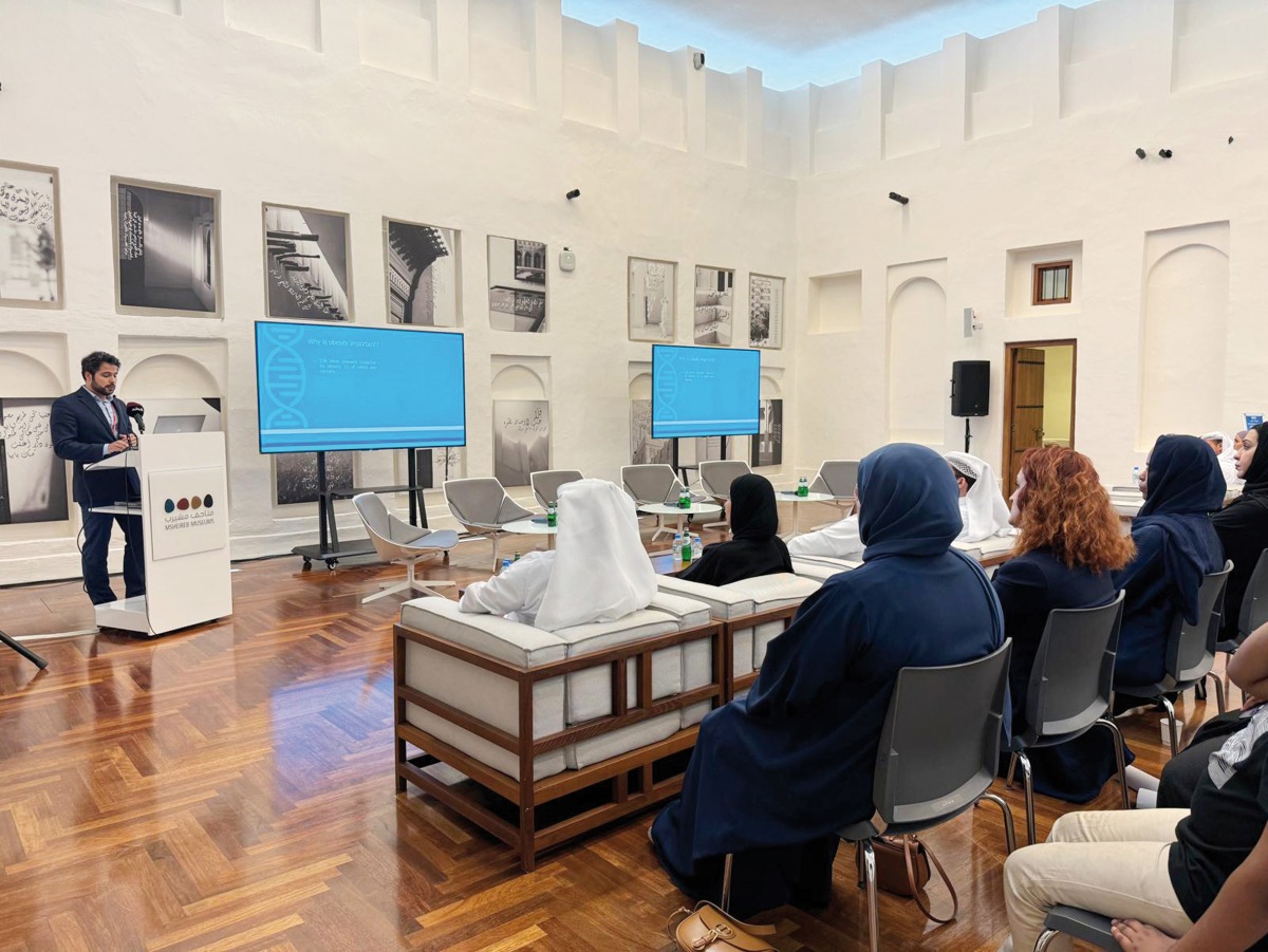 Speakers at the event held at Msheireb Museums recently