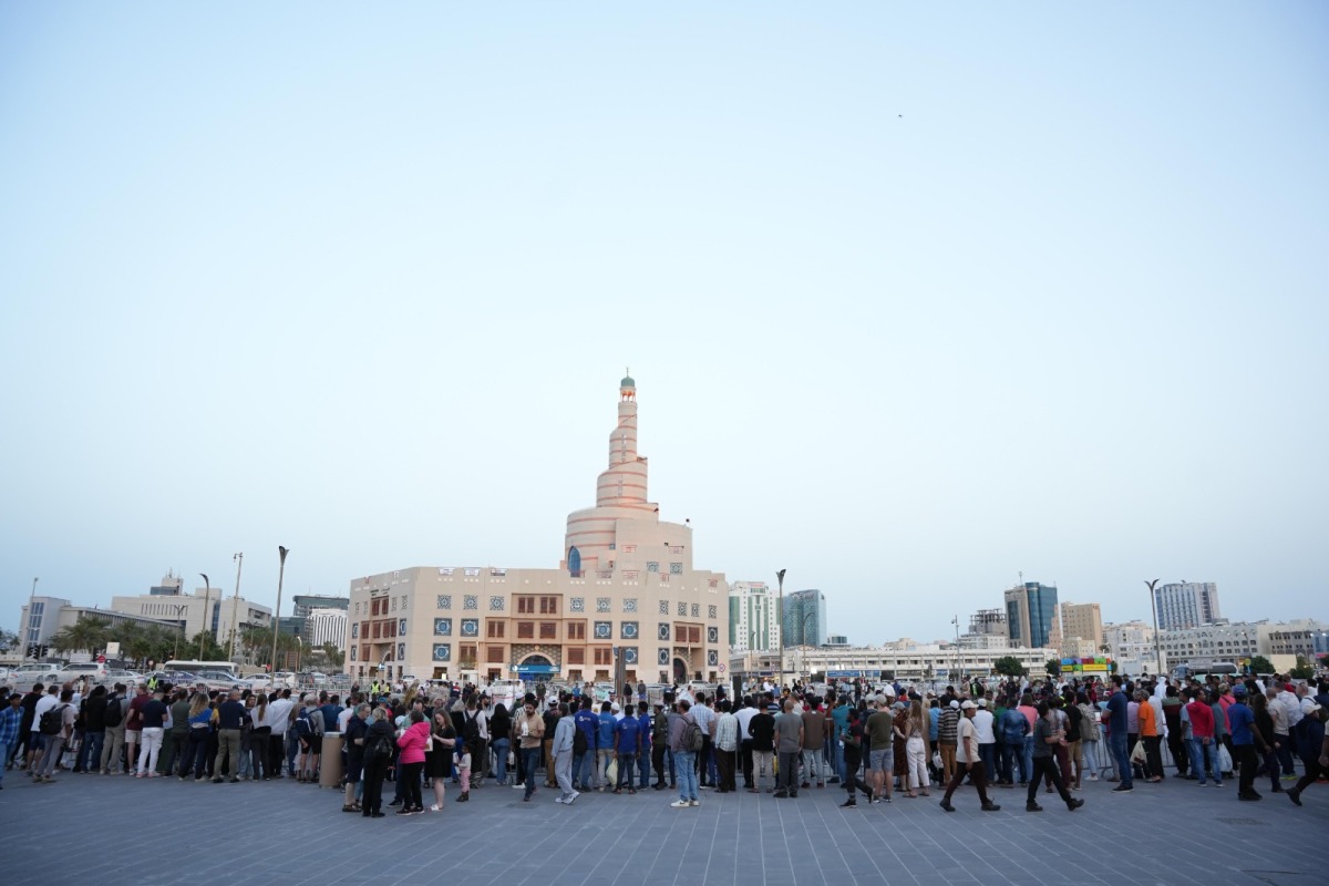 Scenes from Souq Waqif on the first day of Ramadan. Photo by Mohammed Farag/ The Peninsula
