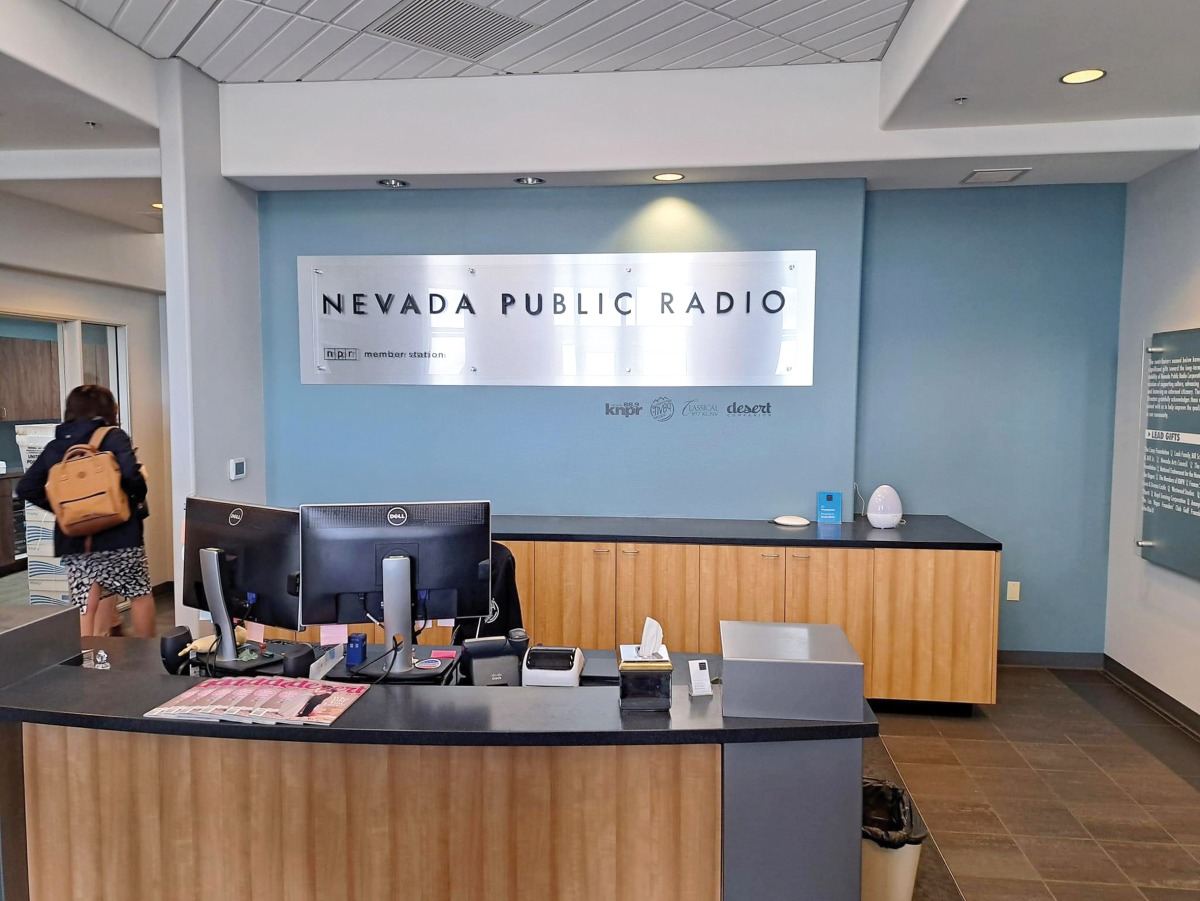 The Nevada Public Radio office