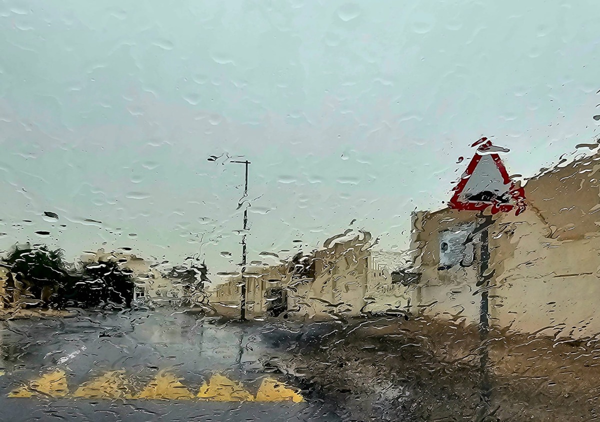 Chances of scattered moderate to heavy rain in Qatar this coming week, says QMD. Pic: Marivie Alabanza / The Peninsula