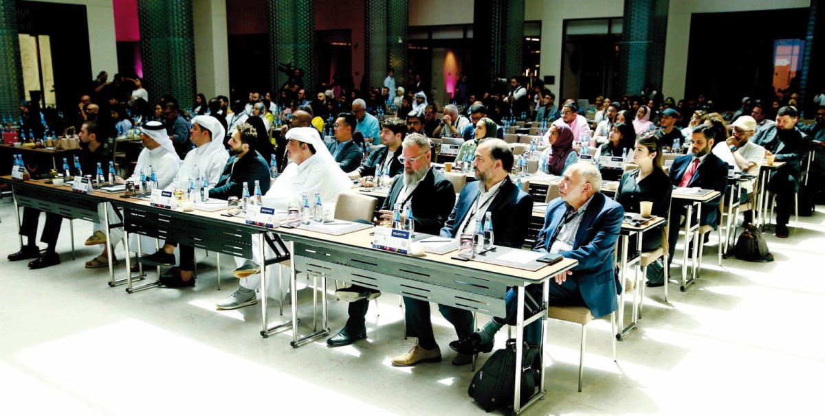 Participants at the Innovation by Design Summit yesterday. Pic: Rajan Vadakkemuriyil/The Peninsula