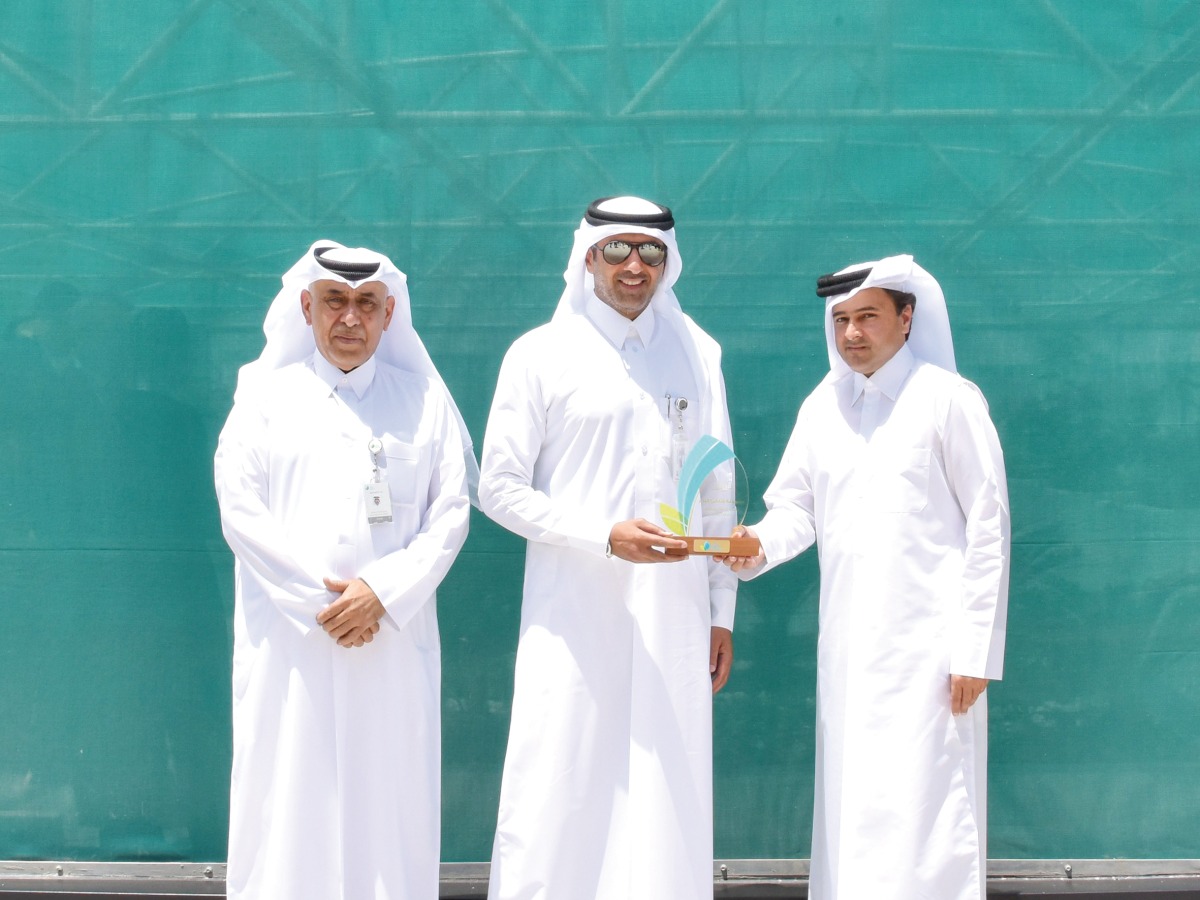 Naufar and Seashore Group officials during the opening of therapeutic greenhouse. 