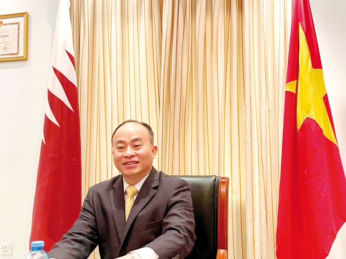 Vietnam Ambassador to Qatar, H E Tran Duc Hung