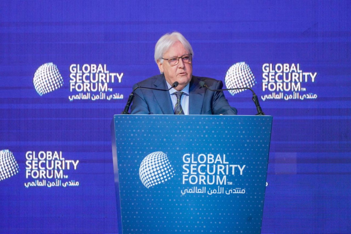 UN Under-Secretary-General for Humanitarian Affairs and Emergency Relief Coordinator, H E Martin Griffiths