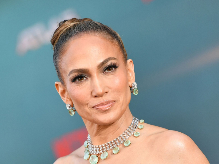 (Files) US actress and singer Jennifer Lopez attends Netflix's premiere of 