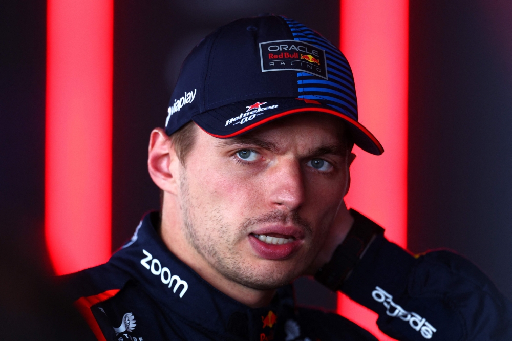 Second placed qualifier Max Verstappen of the Netherlands and Oracle Red Bull Racing speaks to the media after qualifying ahead of the F1 Grand Prix of Canada at Circuit Gilles Villeneuve on June 08, 2024 in Montreal, Quebec. Clive Rose/Getty Images/AFP 