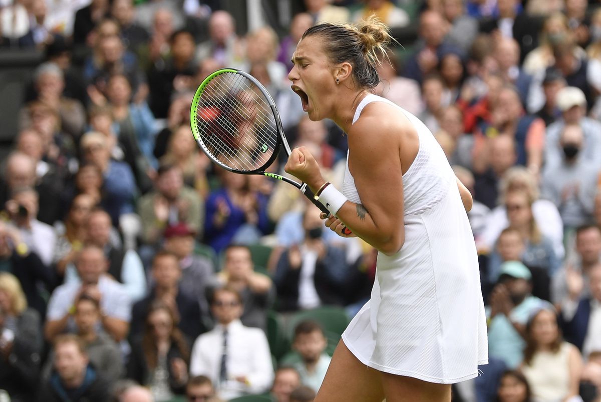 File photo: Belarus' Aryna Sabalenka