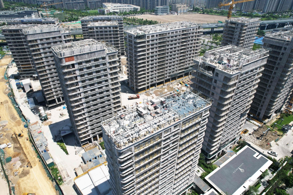 File photo of buildings in China used for demonstration purposes. 