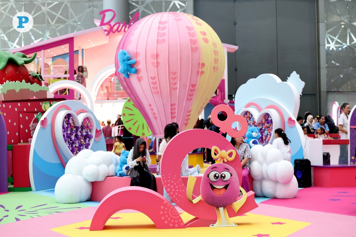 On the opening day of the second edition of Qatar Toy Festival at the Doha Exhibition and Convention Center yesterday. All pictures by Rajan Vadakkemuriyil / The Peninsula 