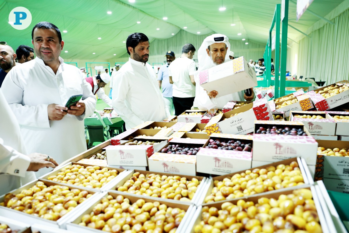 The festival, continuing until August 3, offers local varieties of dates at cheaper prices than open market. Pic: Rajan Vadakkemuriyil/The peninsula