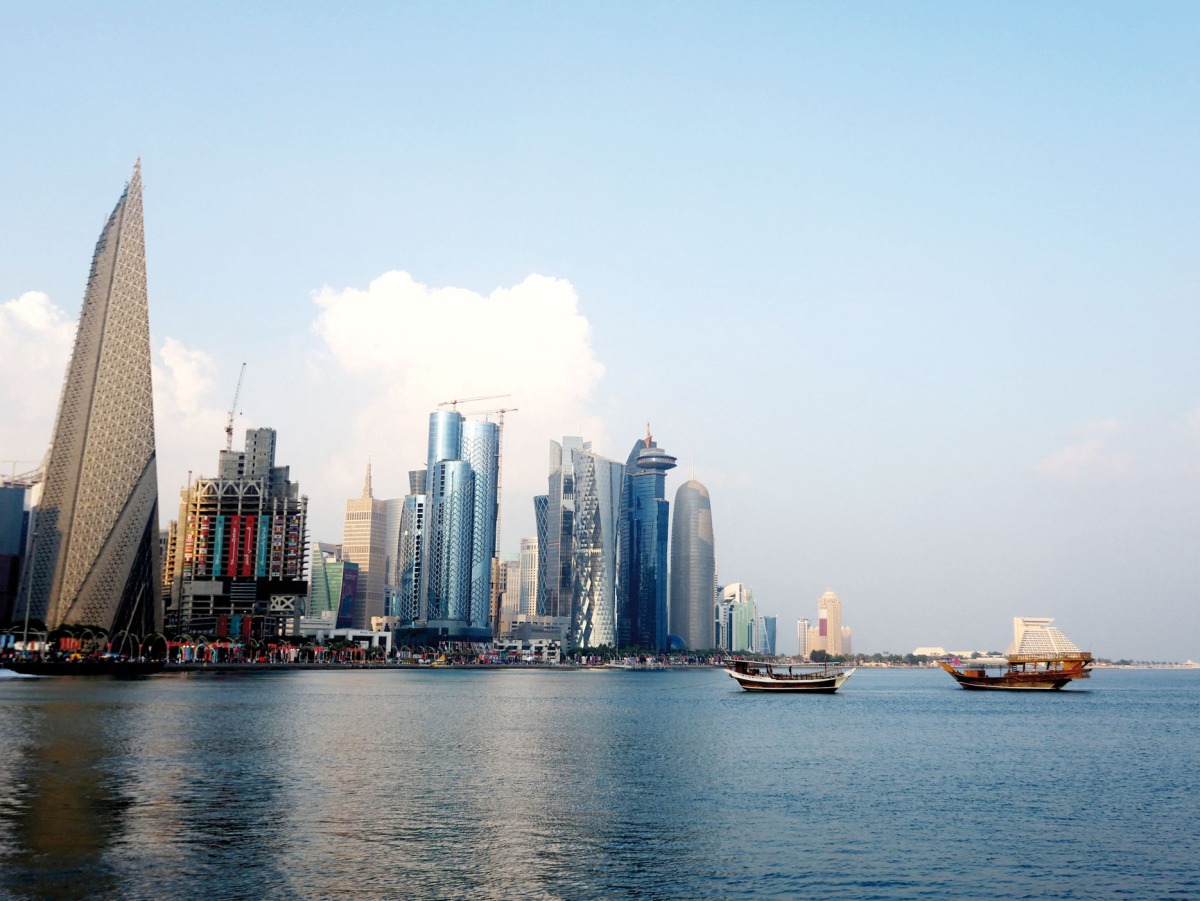 File photo of Qatar skyline used for representation 