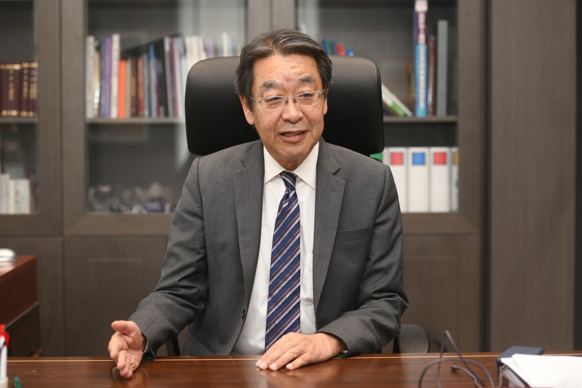 Ambassador of Japan to Qatar H E Satoshi Maeda.