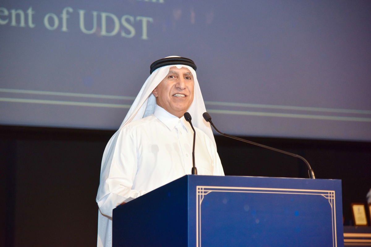 UDST President Dr. Salem bin Nasser Al Naemi 
