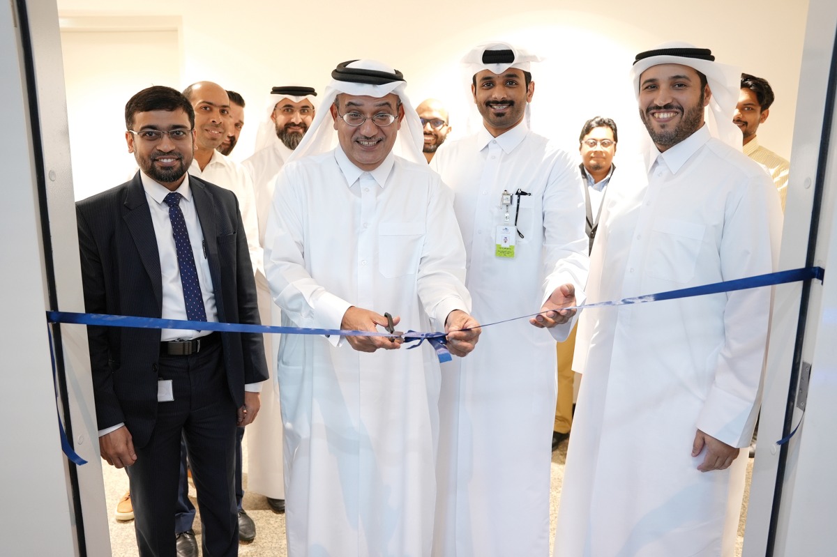 Qatar Cool officials inaugurating new Command Control Center in West Bay