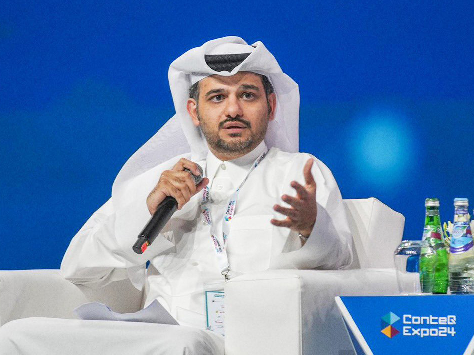 Faraj Jassim Abdulla, Director of Digital Economy of the Ministry of Communications and Information Technology (MCIT) at ConteQ Expo 2024 