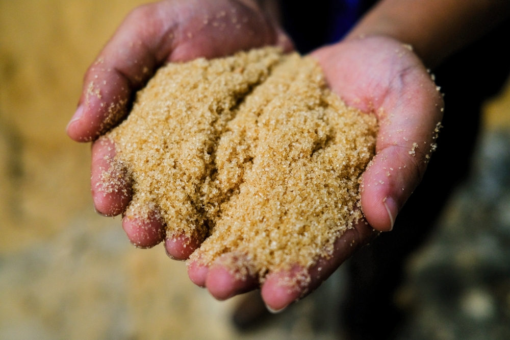 Raw Sugar. (Photo by Samsul Said/Bloomberg)