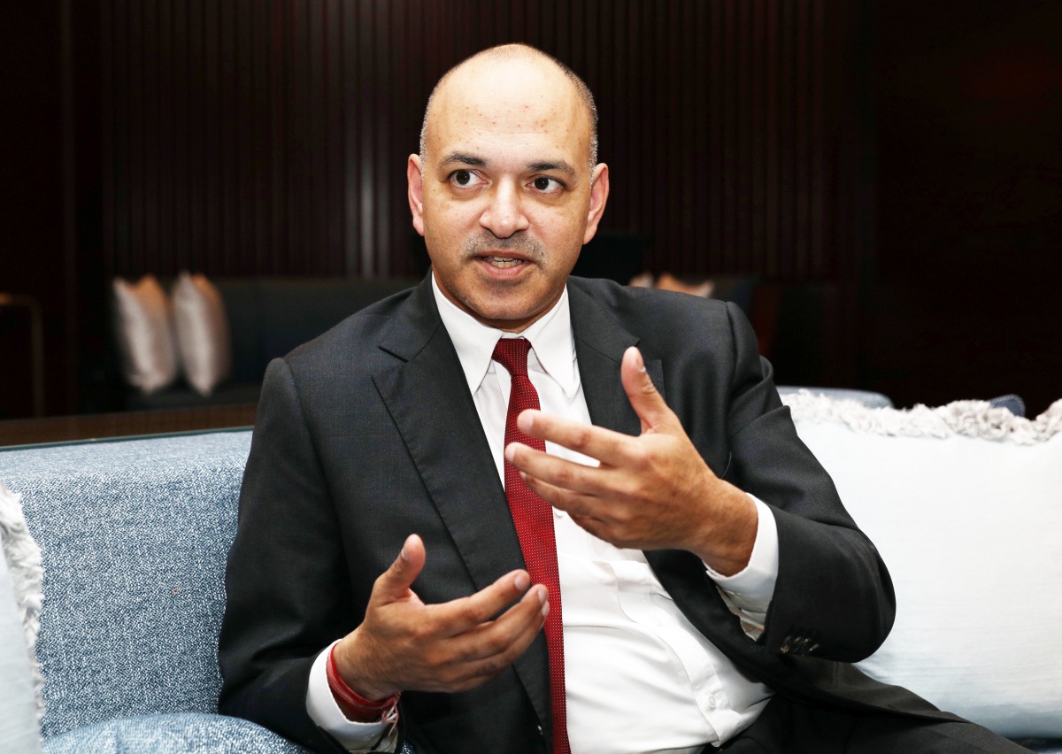 Swedish Ambassador to Qatar H E Gautam Bhattacharyya.
