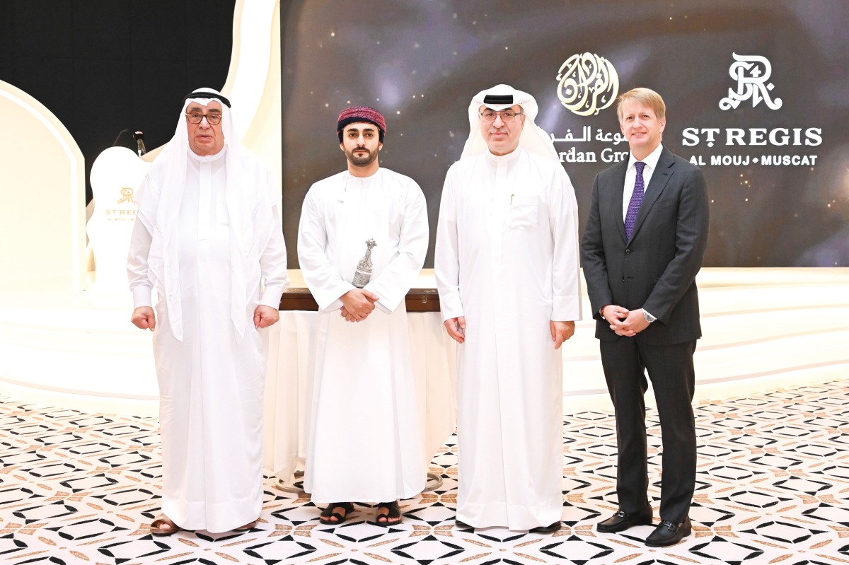 Officials during the opening of The St. Regis Al Mouj Muscat Resort. 