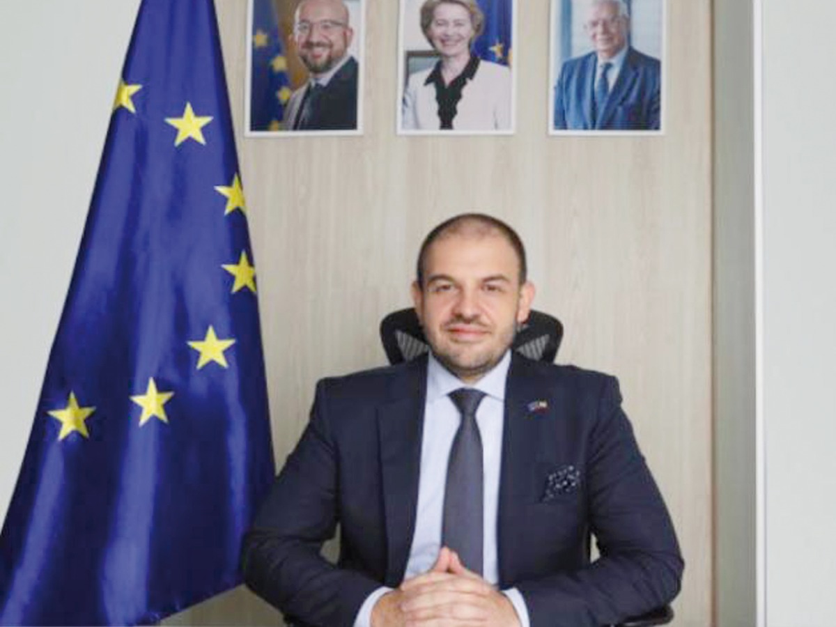 EU Ambassador to Qatar H E Dr. Cristian Tudor