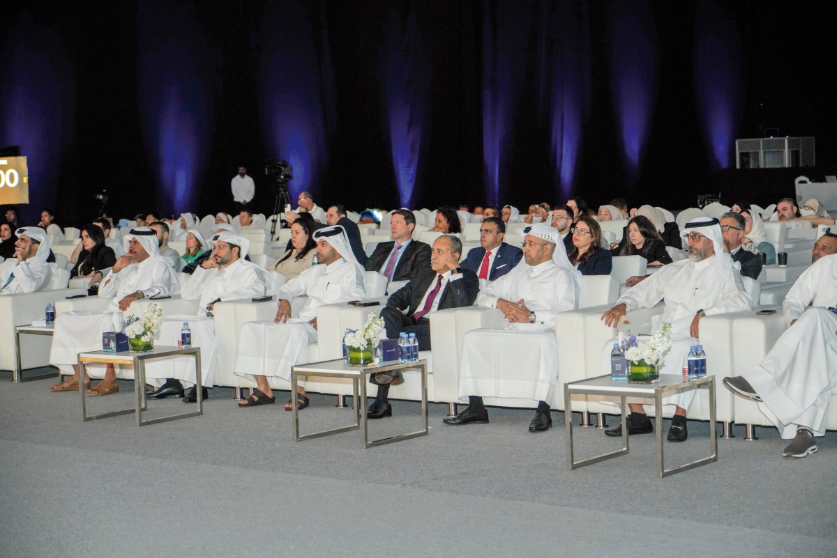 Commercial Bank’s Group CEO, Joseph Abraham along with other officials during the second Qatar Real Estate Forum.