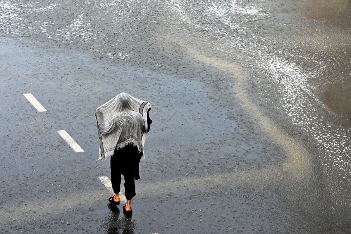 File photo of a rainy day in Doha. Photo by The Peninsula reader Shiraz Sit. 