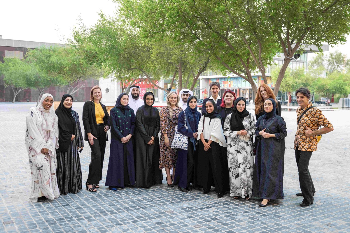 Group photo of participants of the Artist in Residence Exhibition 2024.