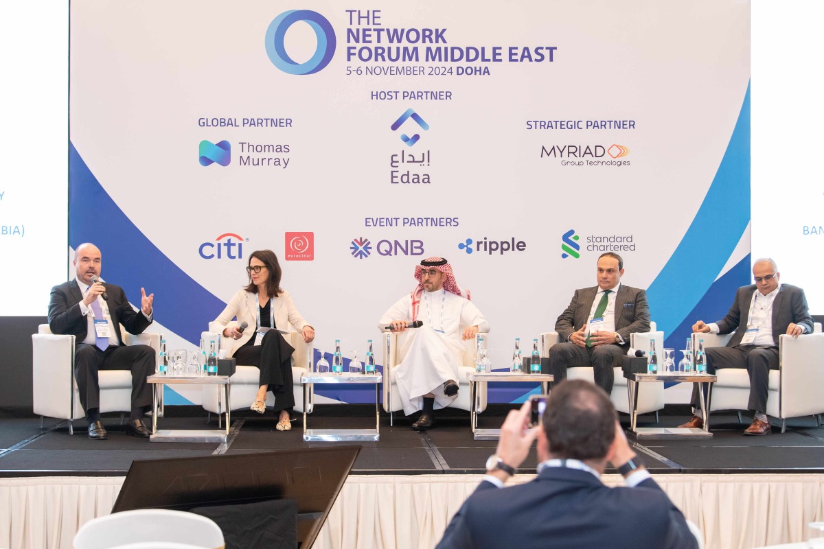 Panelists during The Network Forum Middle East & Conference 2024.