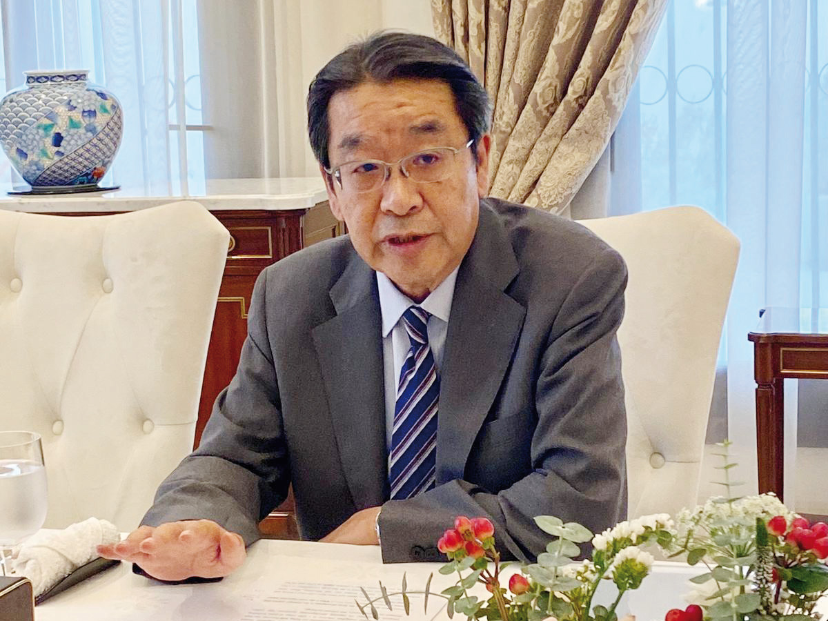 Japan Ambassador to Qatar Satoshi Maeda