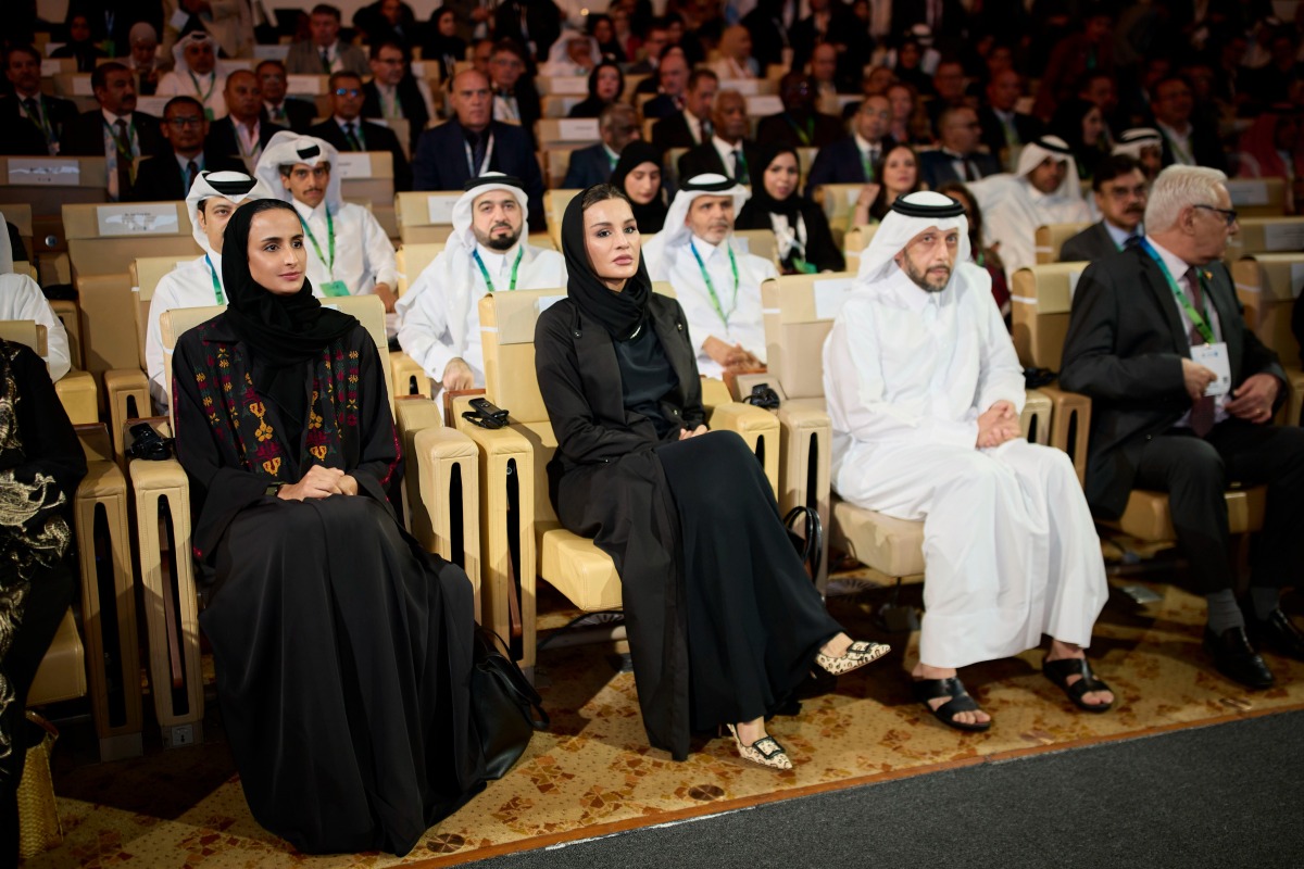 Pictures shared by HH Sheikha Moza bint Nasser, Chairperson of Qatar Foundation, on X