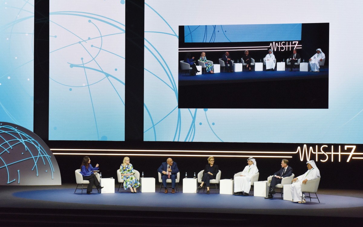 Experts speaking at the closing panel discussion at WISH 2024, yesterday. Picture by: Salim Matramkot