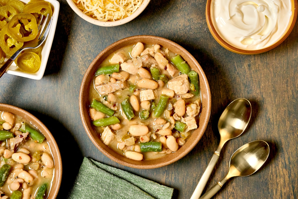 Leftover Turkey Chili. Photo credit: Peggy Cormary for The Washington Post; food styling by Carolyn Robb for The Washington Post