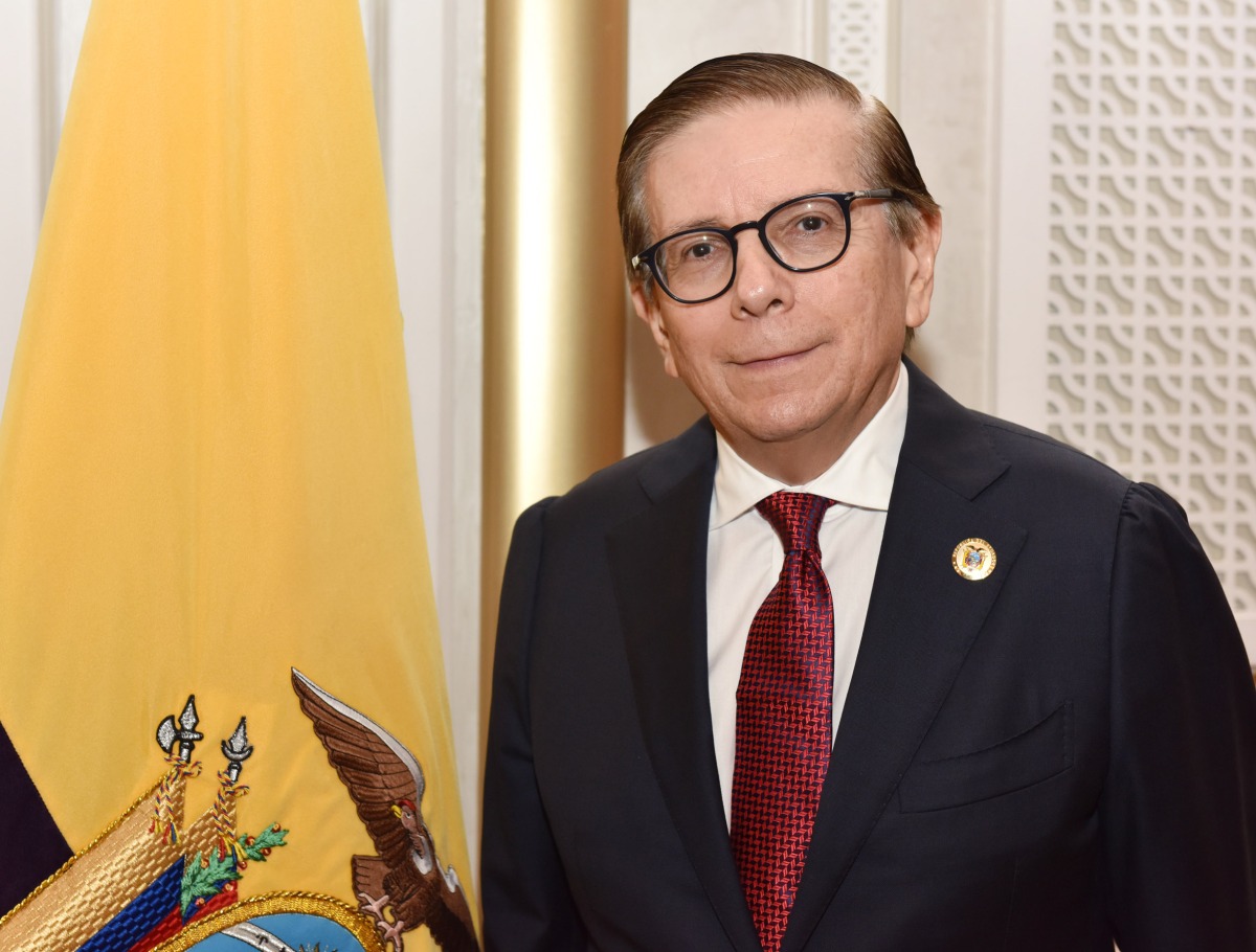 Ambassador of Ecuador to Qatar, H E Pascual Del Cioppo