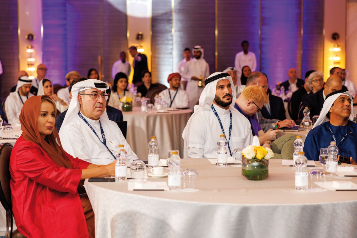 President and CEO of Alfardan, Omar Hussain Alfardan, along with other officials during the FBCG 11th Annual Summit in Qatar.