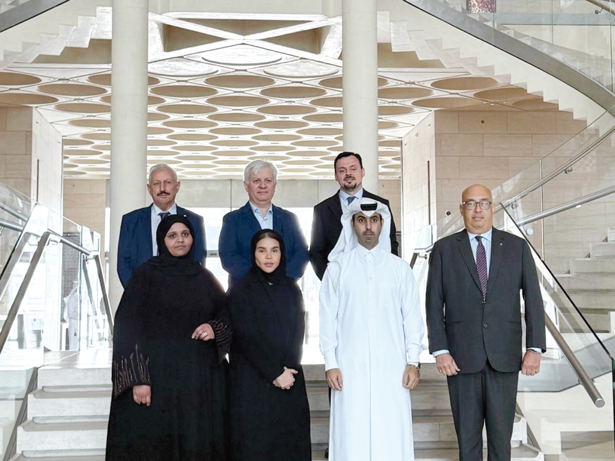 Officials and guests at the event.