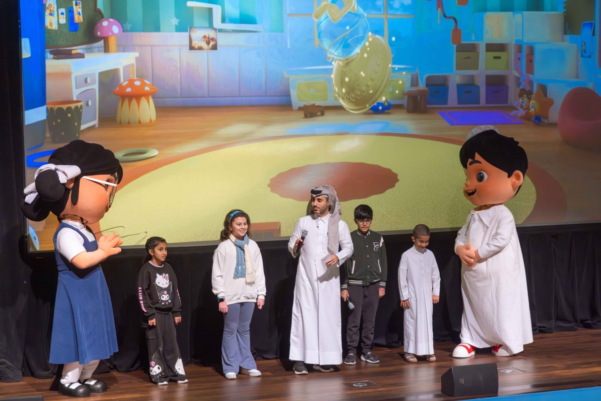 A performance by children at the event.