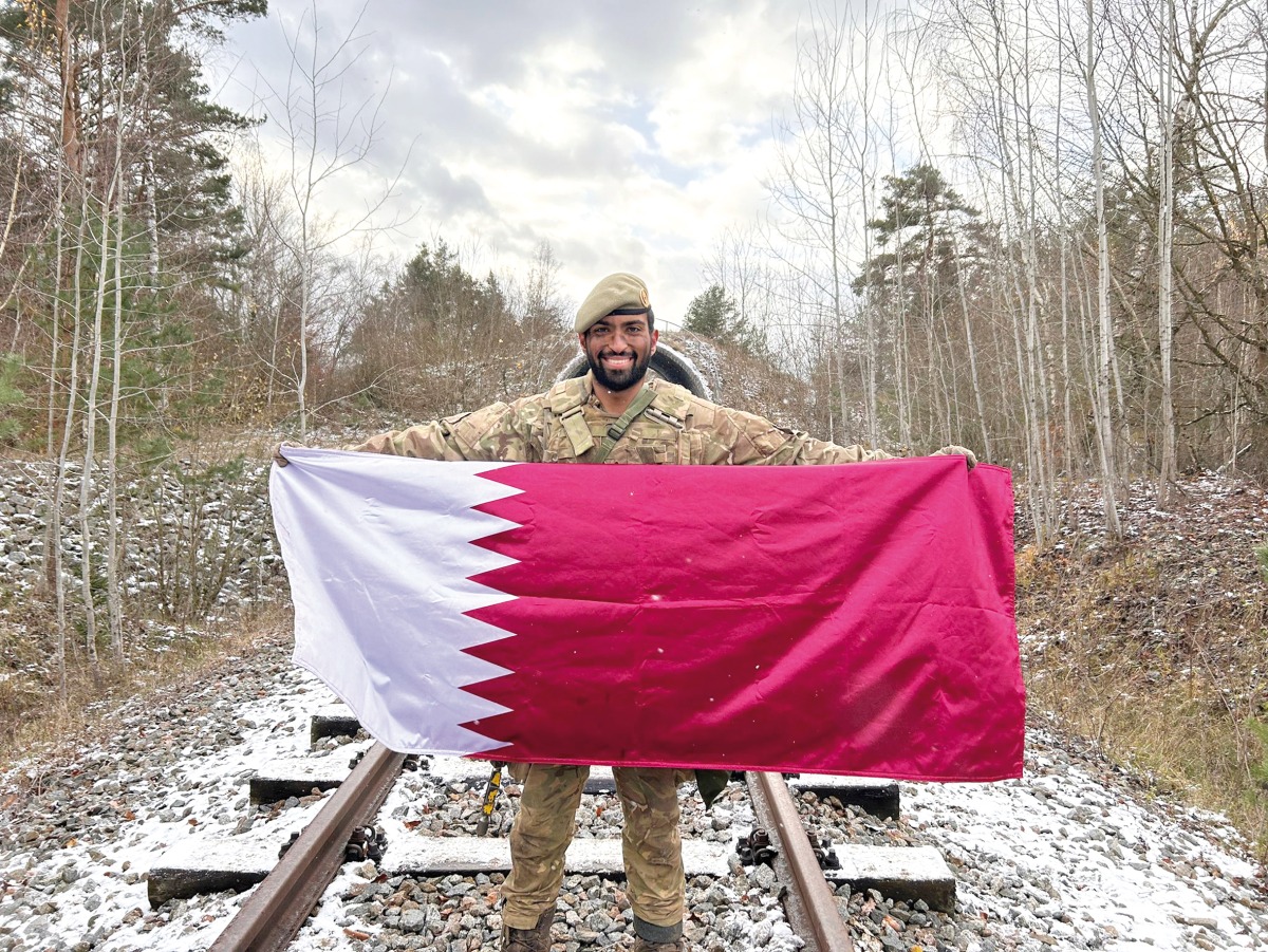 Ahmad Al Kuwari was awarded the prestigious Sandhurst Medal for completing the rigorous 44-week Regular Commissioning Course