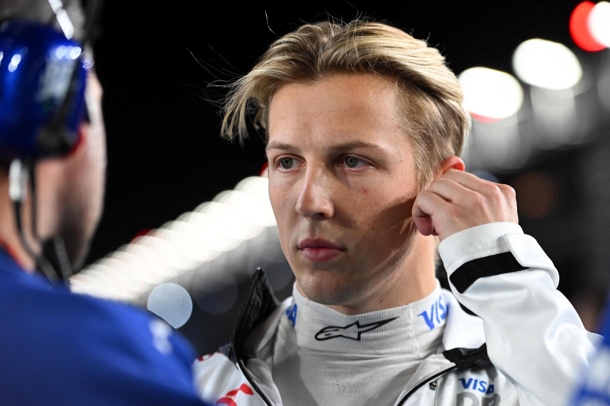 Liam Lawson of New Zealand and Visa Cash App RB looks on from the grid during the F1 Grand Prix of Las Vegas at Las Vegas Strip Circuit on November 23, 2024 in Las Vegas, Nevada. Rudy Carezzevoli/Getty Images/AFP.