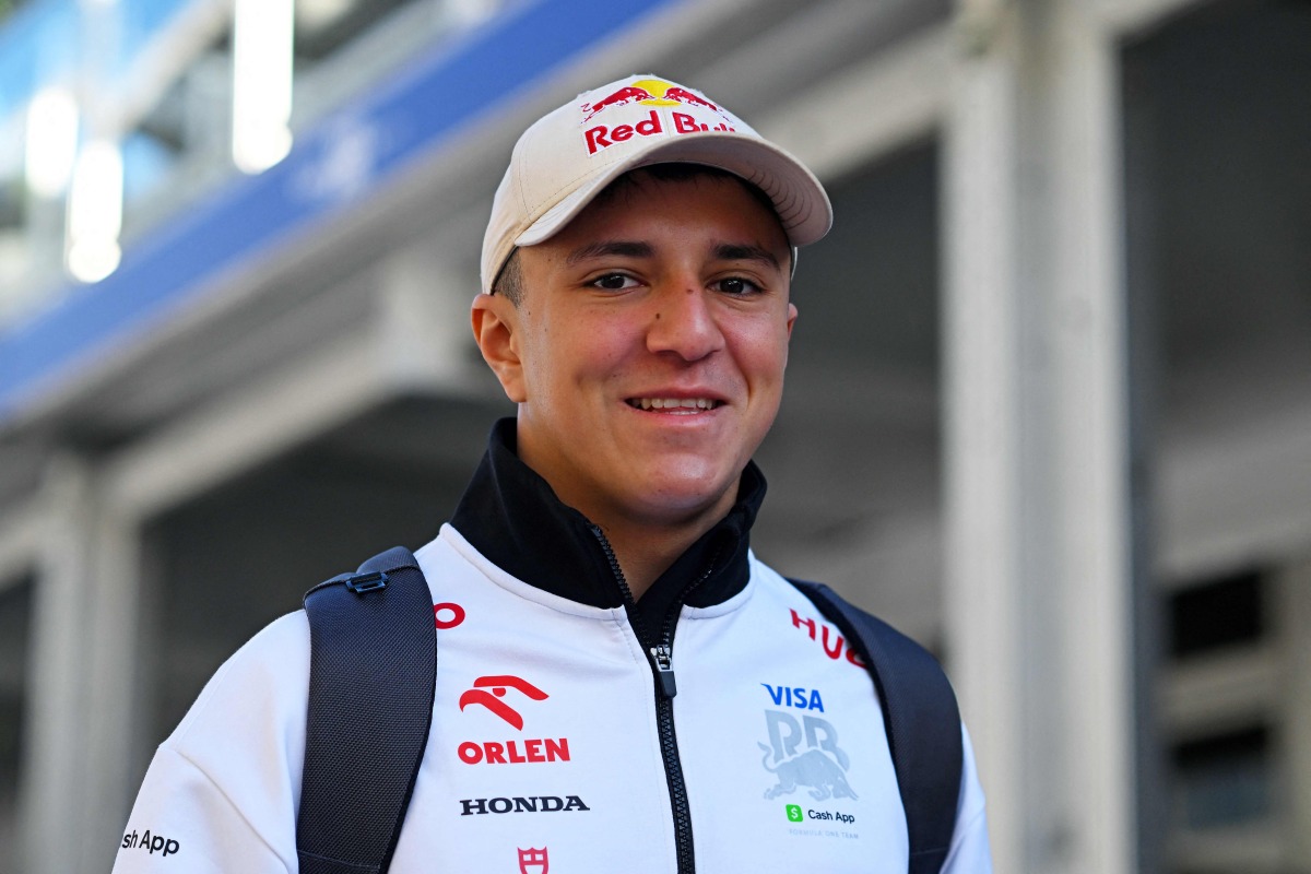 Isack Hadjar of France and reserve driver for RB walks in the Paddock prior to the F1 Grand Prix of United States at Circuit of The Americas on October 20, 2024 in Austin, Texas. Photo by Rudy CAREZZEVOLI / GETTY IMAGES NORTH AMERICA / AFP