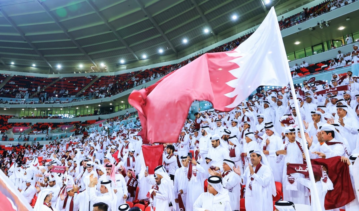 File photo of Qatari football fans during a previous match in Doha used for representation. Photo by Rajan Vadakkemuriyil/The Peninsula