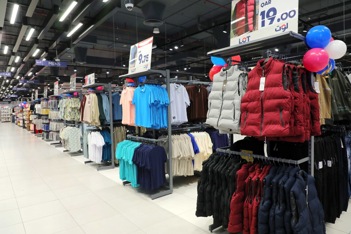 The store offers a wide range of fashion and home products.