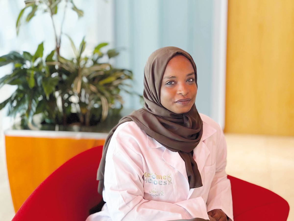 Tasnim Fadl, genetic counselor at Qatar Foundation's Qatar Precision Health Institute (QPHI)