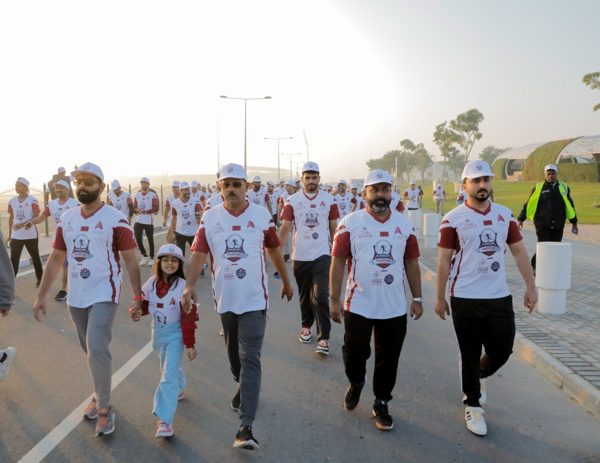 The 2025 walkathon will feature a 2km walk, starting from Rawabi Hypermarket Izghawa and concluding at Al Gharafa Sports Club.