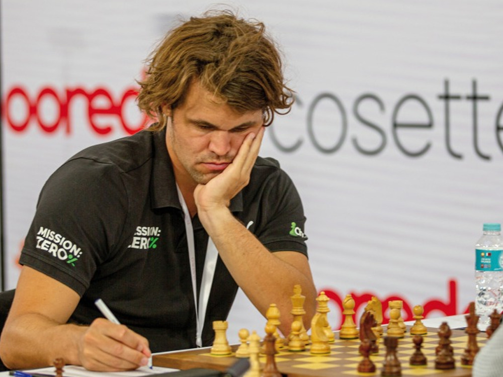 File photo of Magnus Carlsen