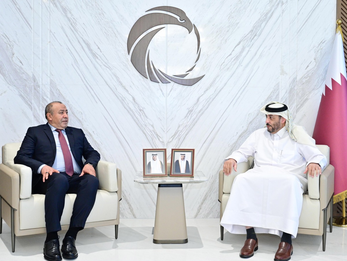 NCSA President H E Engineer Abdulrahman bin Ali Al Farahid Al Malki with President of Turkiye's Personal Data Protection Authority Prof. Dr. Faruk BİLİR.