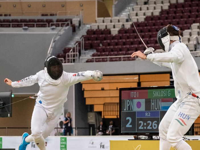 The three-day event will bring together 440 elite fencers from 56 countries.