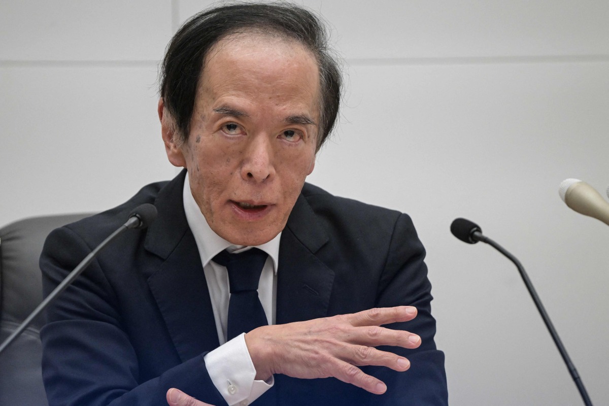 Bank of Japan (BoJ) governor Kazuo Ueda speaks during a press conference after a two-day monetary policy meeting at the BOJ headquarters in Tokyo on January 24, 2025. Photo by Richard A. Brooks / AFP