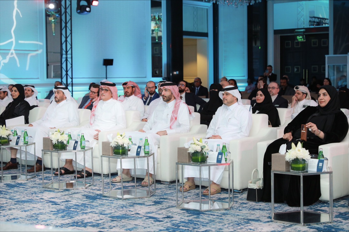 Minister of Communications and Information Technology, H E Mohammed bin Ali Al Mannai along with other dignitaries at the launch event.