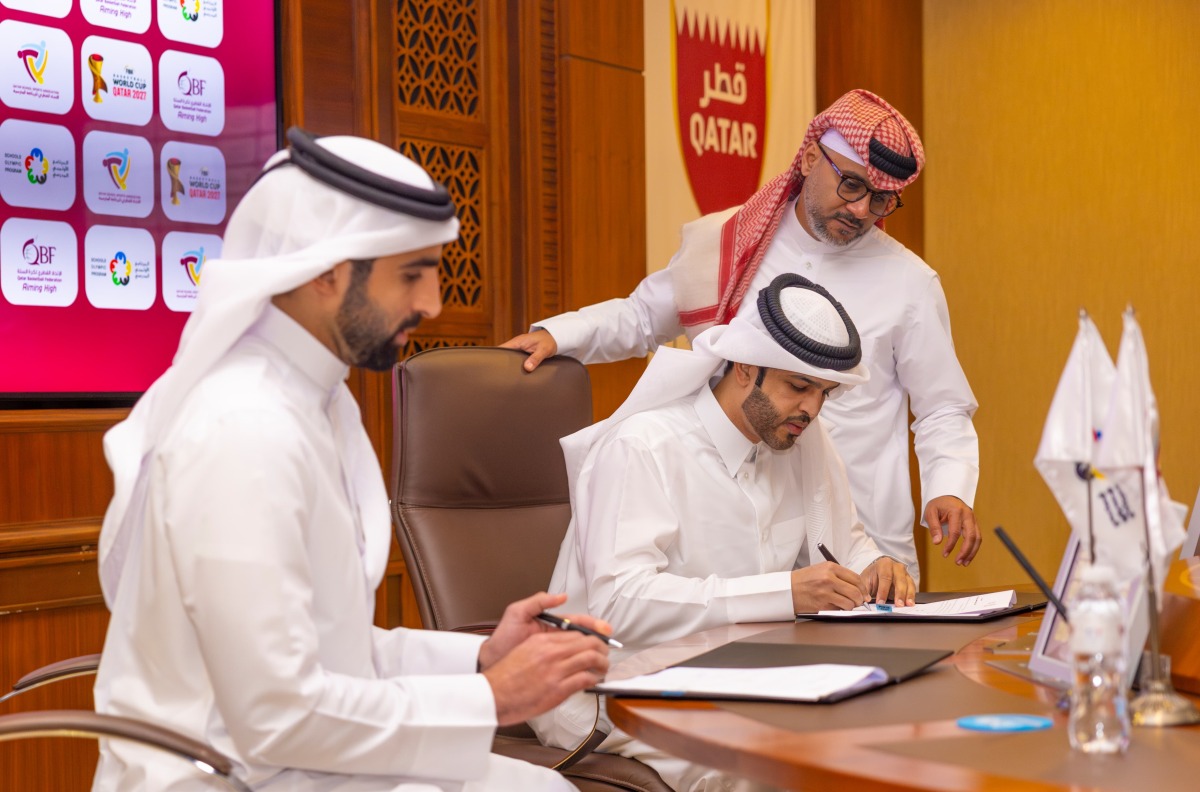 The signing ceremony was attended by President of the Qatar Basketball Federation and Director General of the FIBA Basketball World Cup Qatar 2027 Local Organising Committee Mohammed Saad AI Meghaiseeb and President of the Qatar School Sports Association and Chairman of the Schools Olympic Program Organising Committee Sheikh Khalifa bin Khalid Al Thani.
