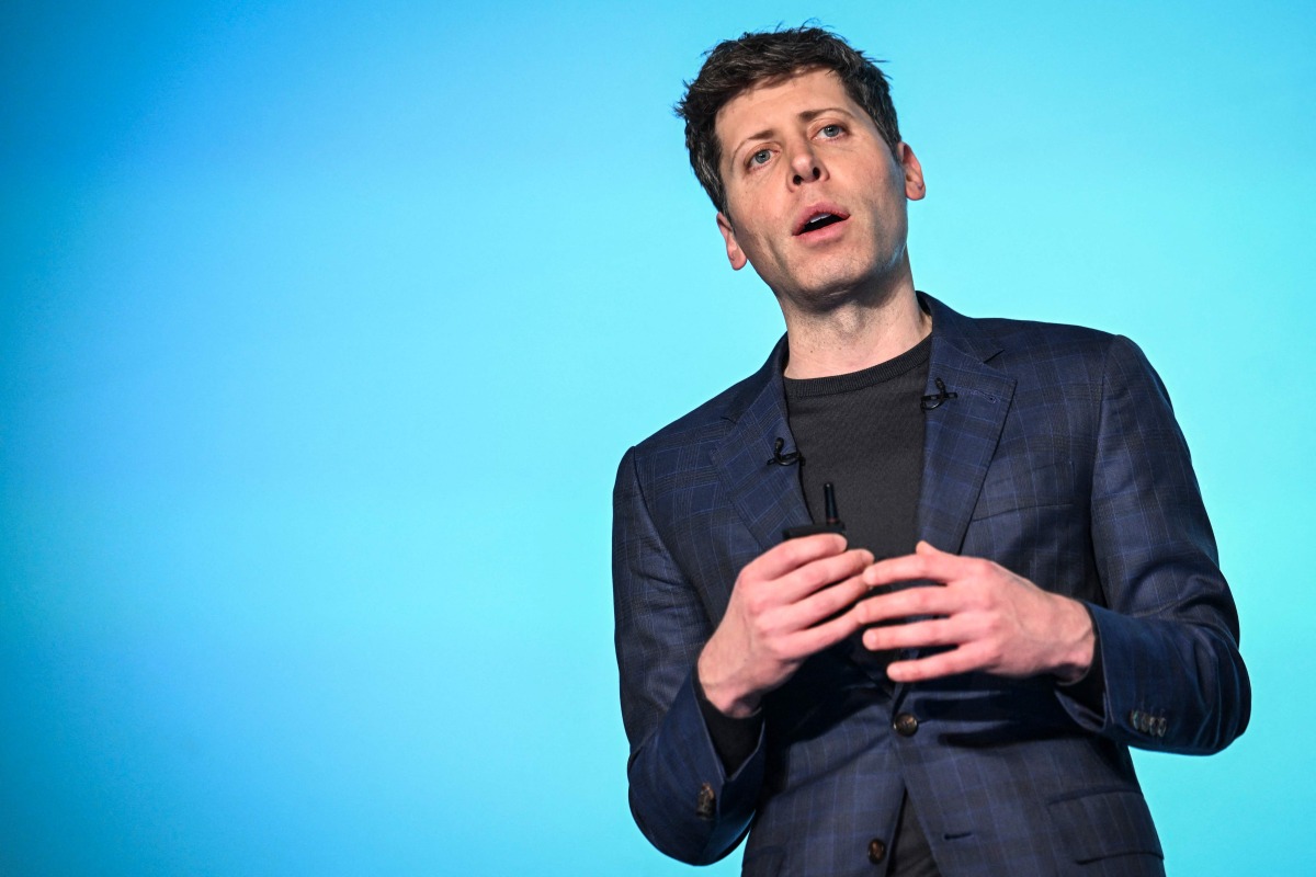 OpenAI CEO Sam Altman attends a press conference in Tokyo on February 3, 2025. Photo by Yuichi YAMAZAKI / AFP